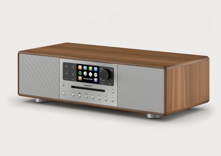 Sonoro Stereo-Audiosystem MEISTERSTCK Walnuss