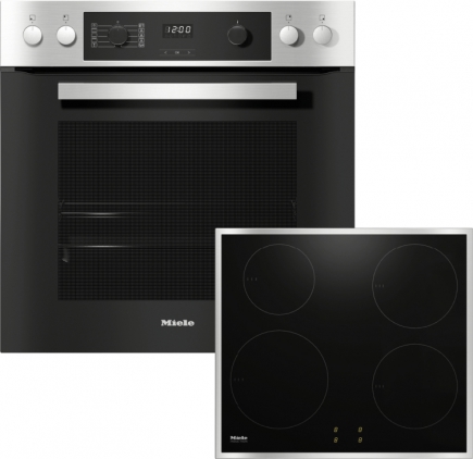 Miele Herd TwinSet Comfort Induktion Edelstahl