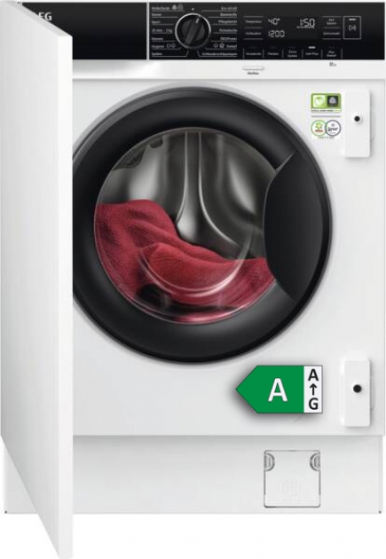 AEG Einbau-Waschmaschine LAVAMAT LR8BI7480 Weiss