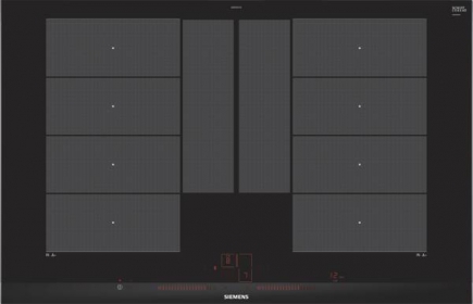 Siemens Glaskeramik-Kochfeld autark EX875LYC1E Edelstahl-Schwarz