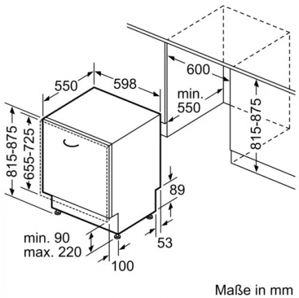 Constructa Einbau-Geschirrspler CG6VX00HAD