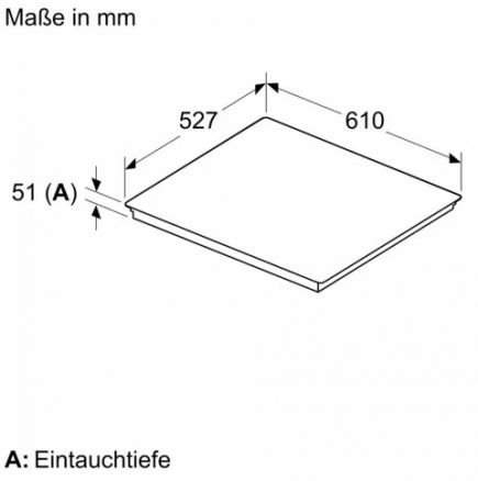 Neff Glaskeramik-Kochfeld autark T66TTX4L0 Schwarz-Edelstahl