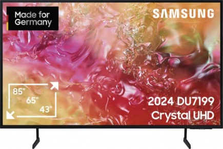 Samsung LED-Fernseher GU50DU7199UXZG Schwarz